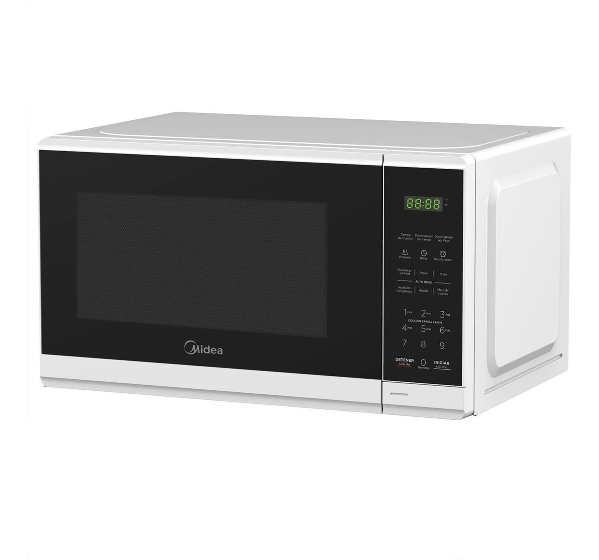 Horno Microondas Midea Practia Mmdf07s2bw 0.7 Pies 1050w