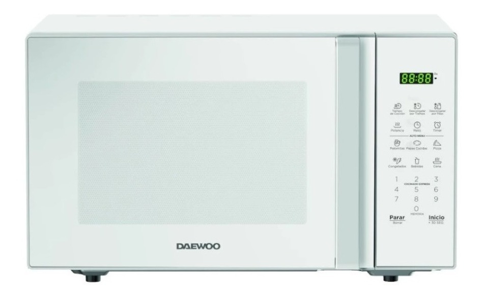 Horno De Microondas Daewoo Dmdxx11s2 1500 Watts 30 Litros