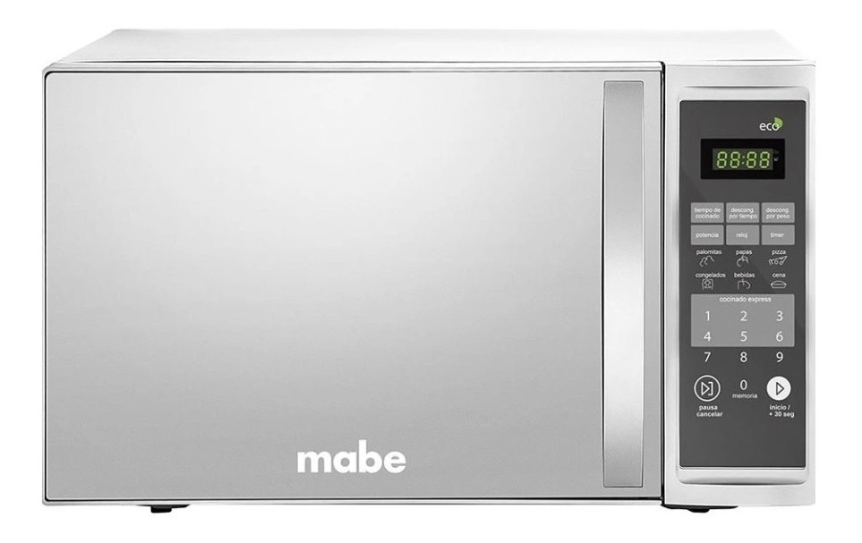 Horno De Microondas Mabe 1.4 Pies Cúbicos Acero Inox