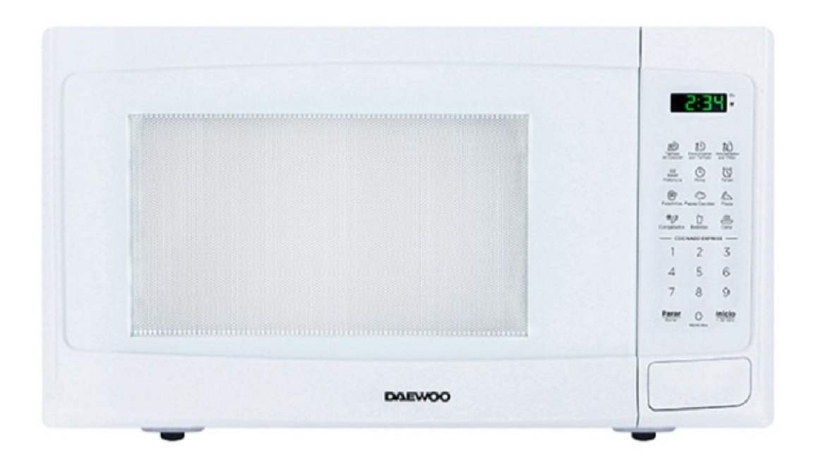 Foto 2 pulgar | Horno Microondas Daewoo 1.1 Pies 120v Blanco Dmdp11s2bw