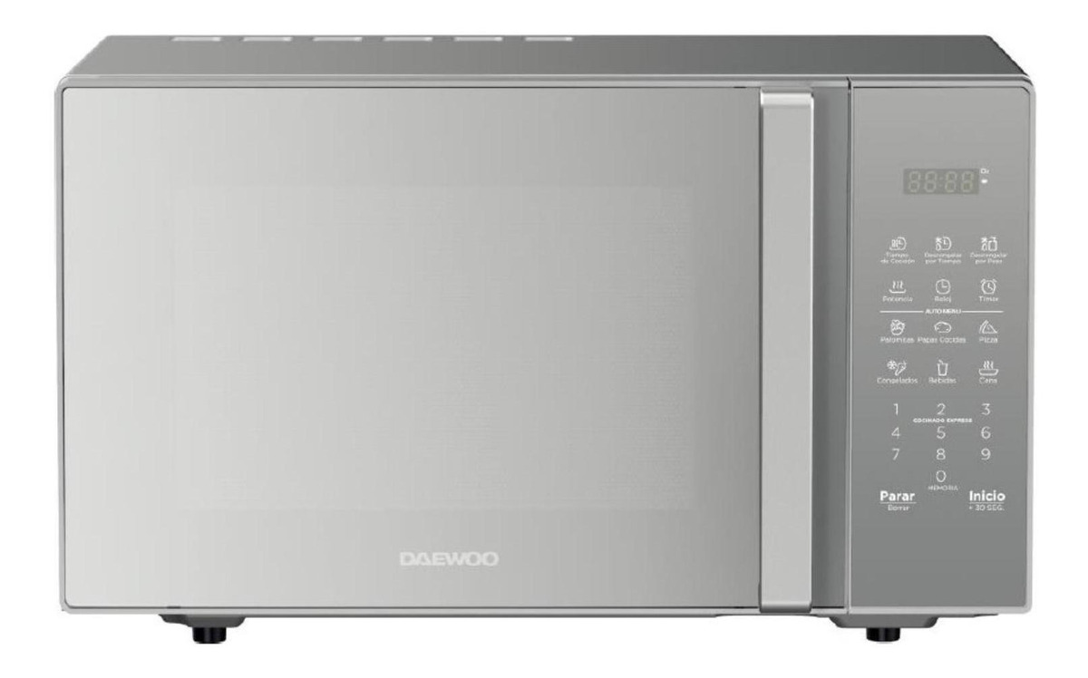 Horno De Microondas Daewoo Dmdxx11s2mg 1.1 Pies Espejo