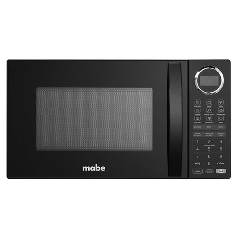 Horno de Microondas Mabe HMM09NJ color Negro de 48 CM y 0.9 P³ color Negro