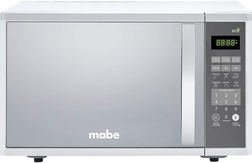 Horno de Microondas Mabe Plateado 1.1p3 Apertura de Manija $3,699