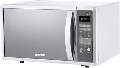 Foto 3 | Horno de Microondas Mabe Plateado 1.1p3 Apertura de Manija