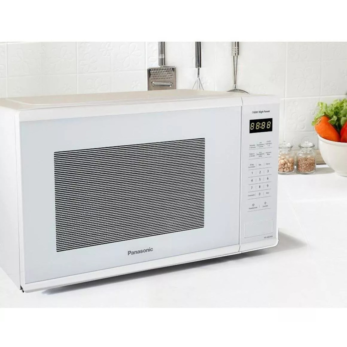 Foto 5 | Microondas Panasonic NN-SB636WRUH color Blanco 36 L