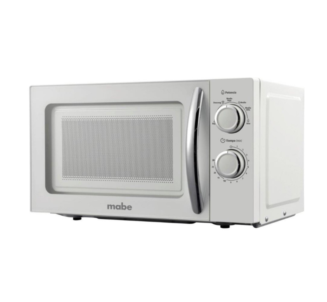 Foto 3 pulgar | Horno Microondas color Blanco 20l(0.7ft3) C/perillas Hmm07pjb Mabe