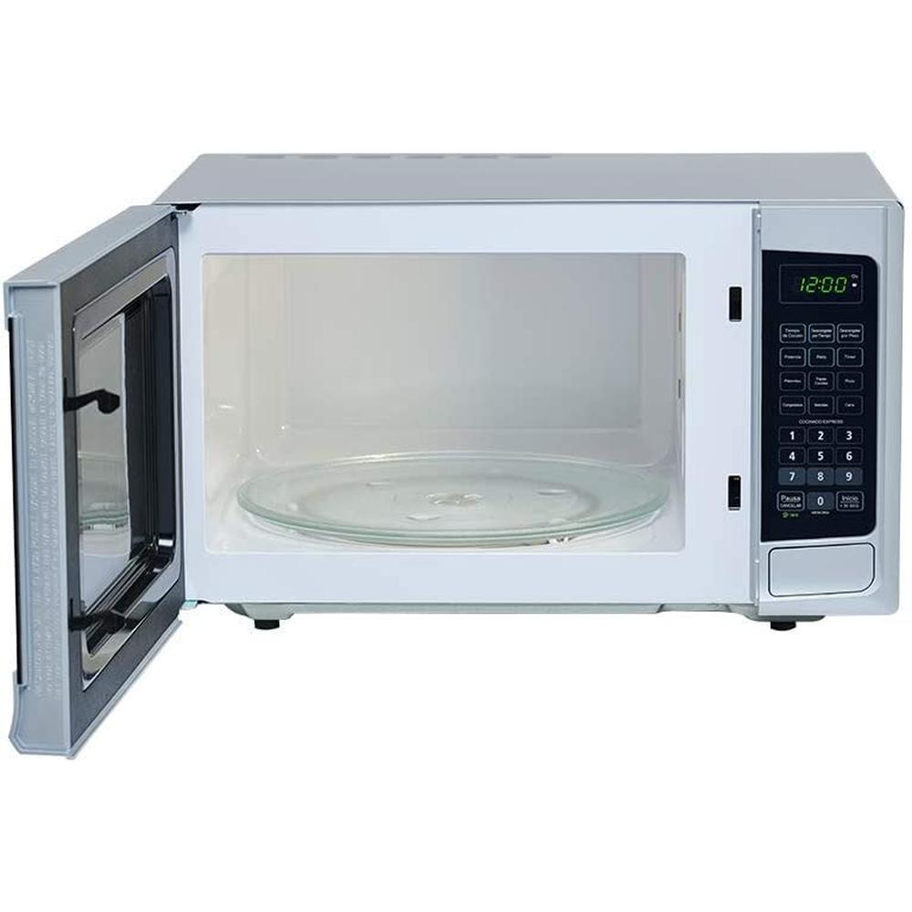 Foto 3 pulgar | Horno de Microondas Midea Mmdp11s2bg 1.1 Pies Silver