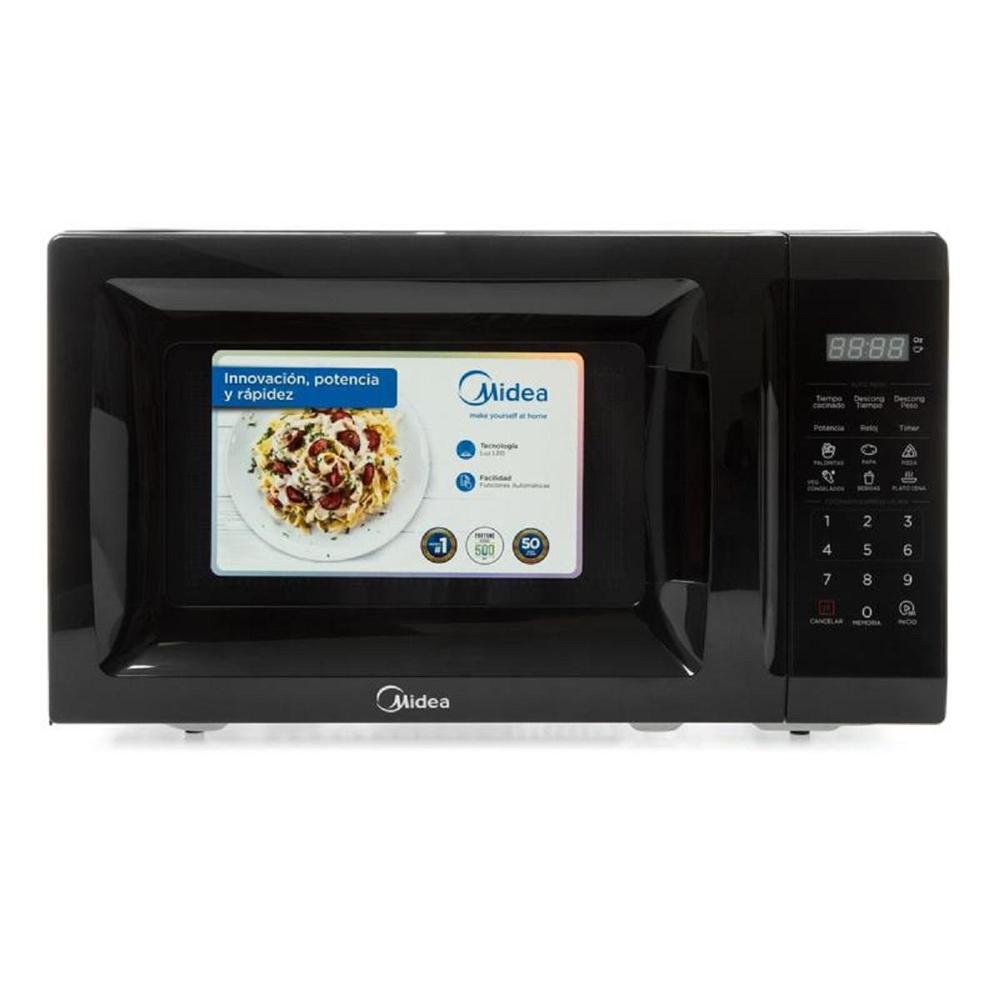 Foto 4 pulgar | Horno de Microondas Midea Mmdp07s2cb color Negro