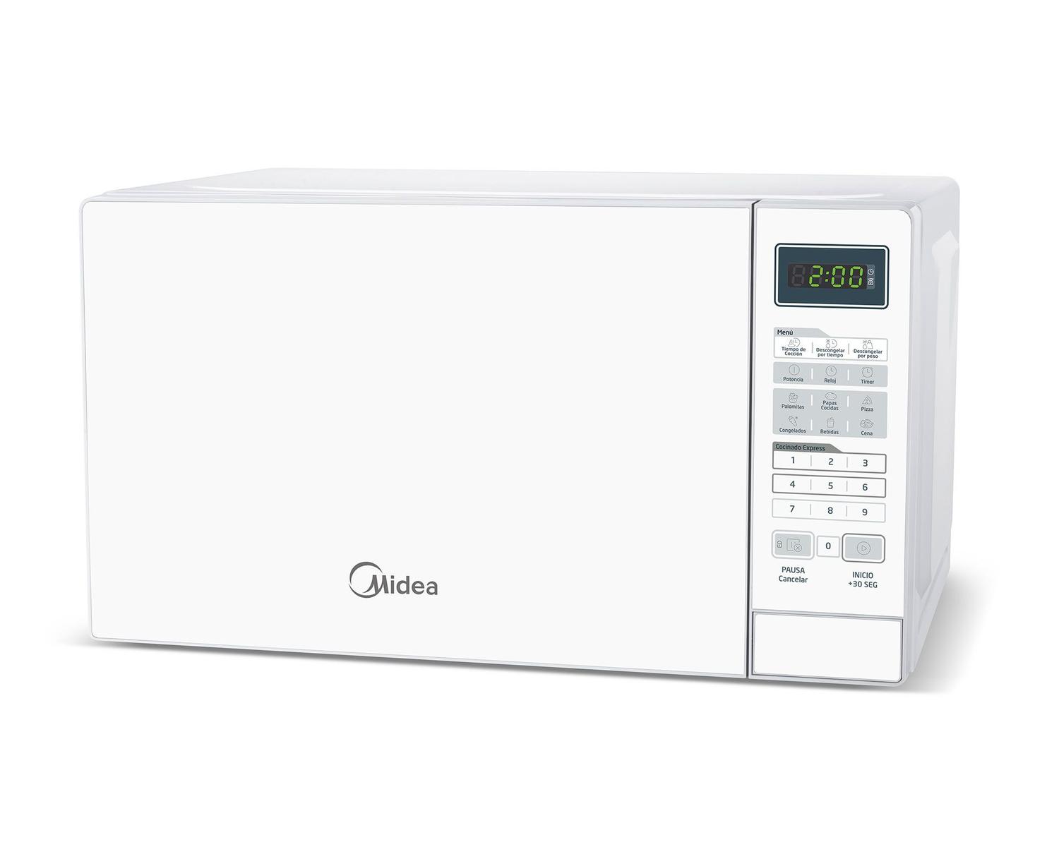 Horno de Microondas Midea Mmdr07s2ww color Blanco