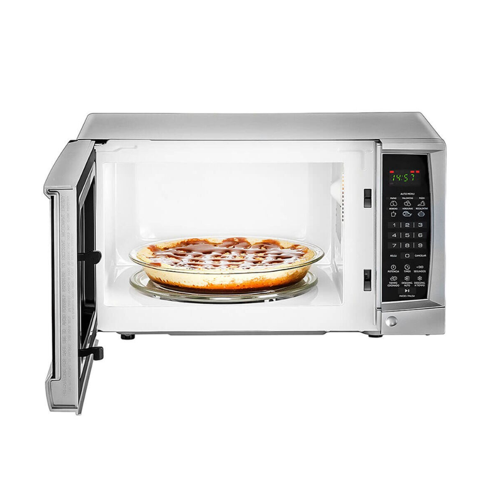 Foto 4 | Horno de Microondas General Electric Jes70se color Plata