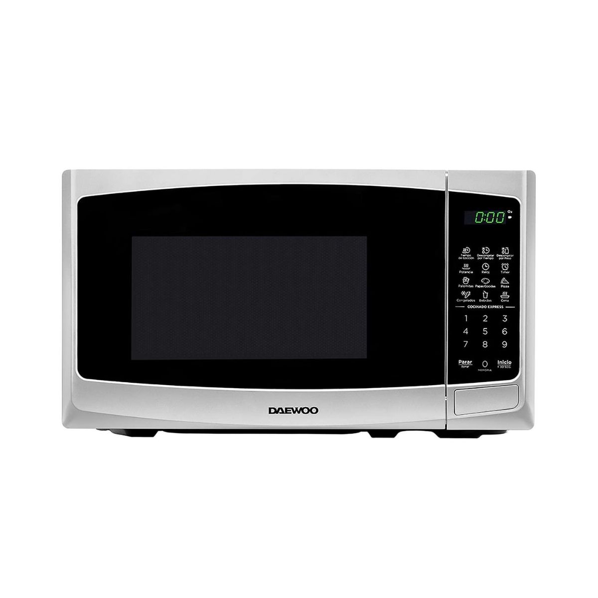 Horno de Microondas Daewoo 1.1 Pies color Silver