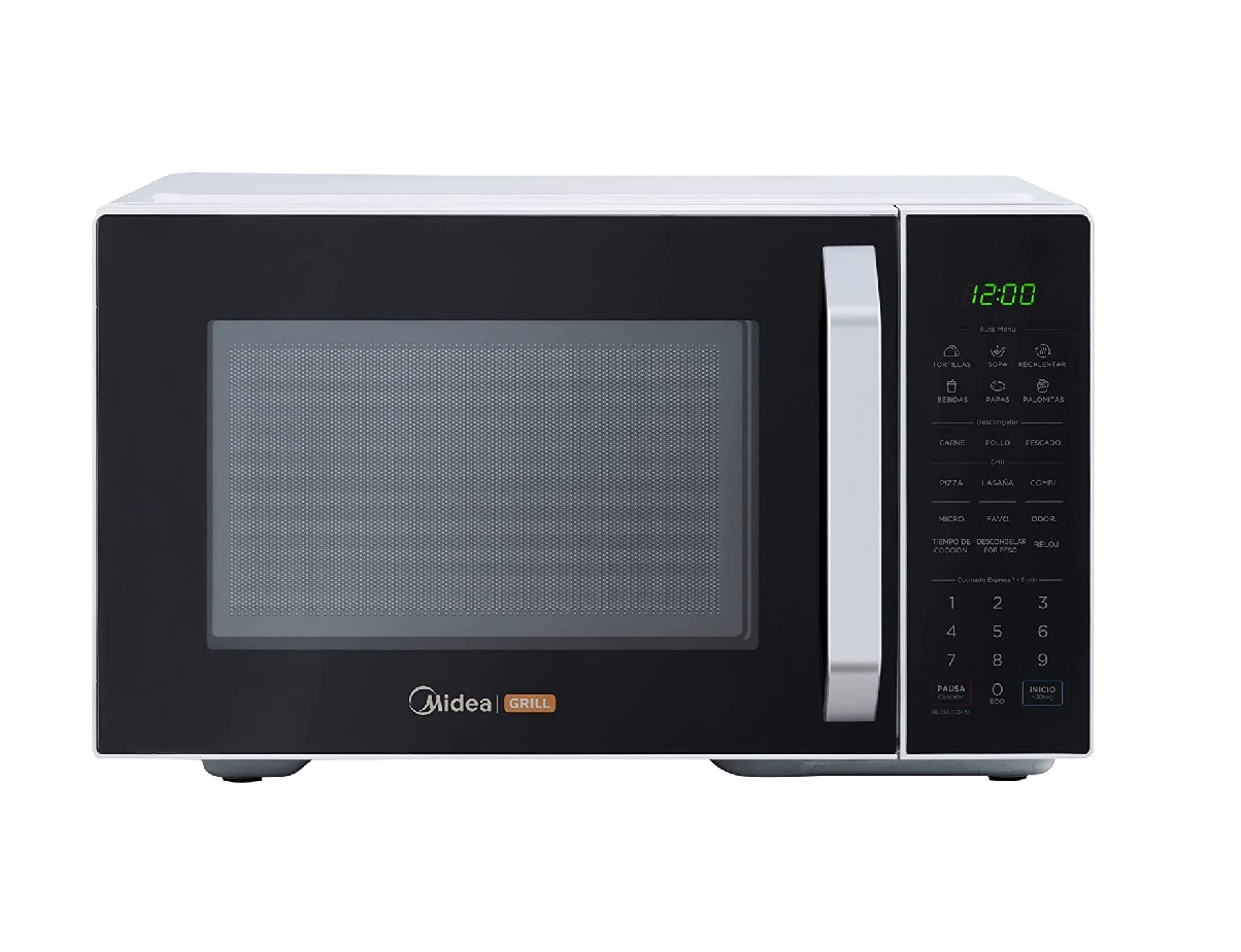 Horno de Microondas Grill Midea color Negro