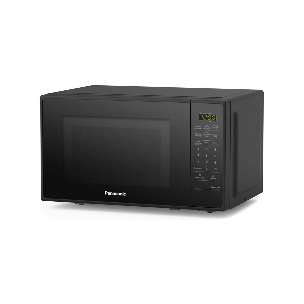 Microondas Horno Panasonic Nn-sb25jbruh 0.7 pies Negro Digital