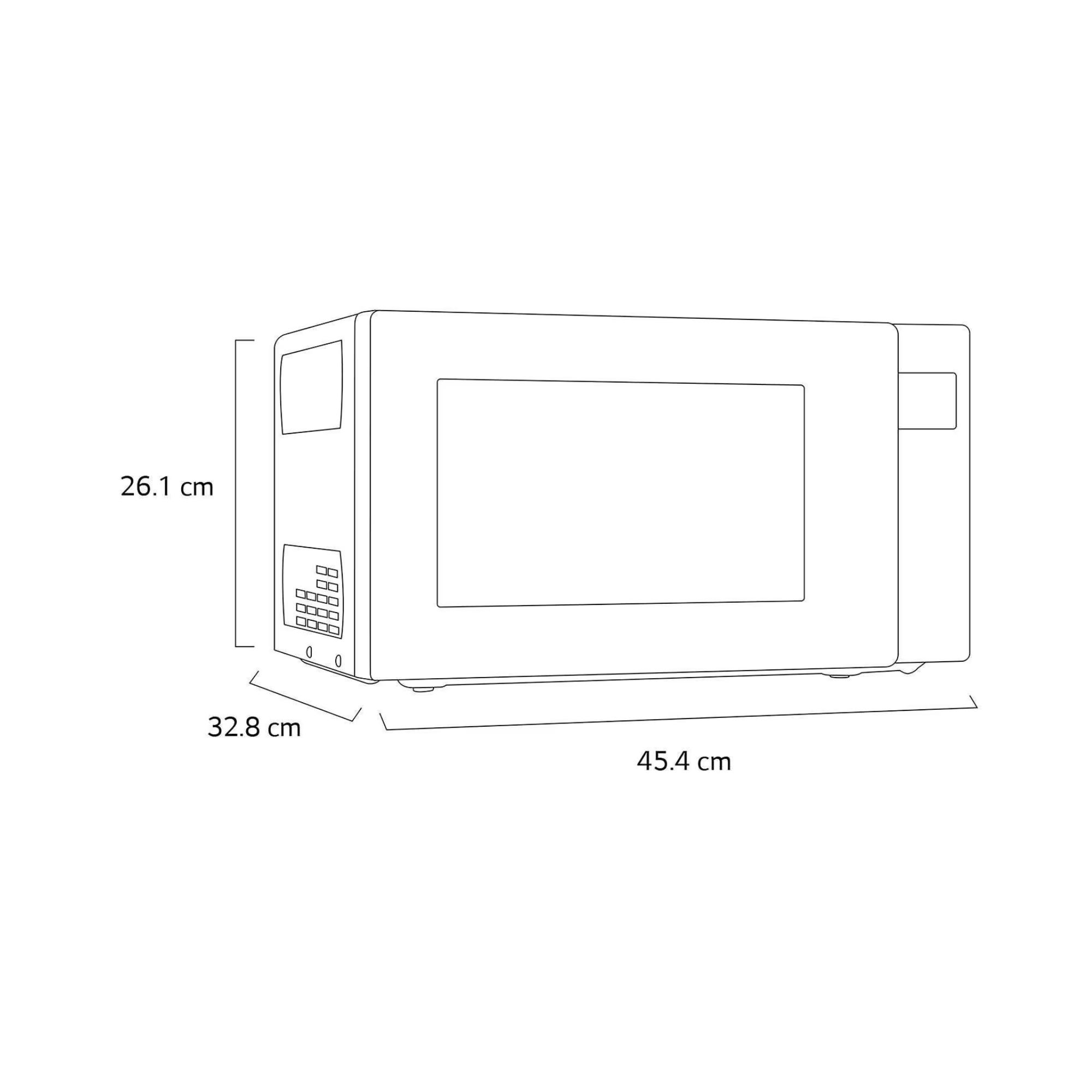 Foto 7 pulgar | Horno de Microondas Lg  Ms2032gas color Negro 0.7 Pies