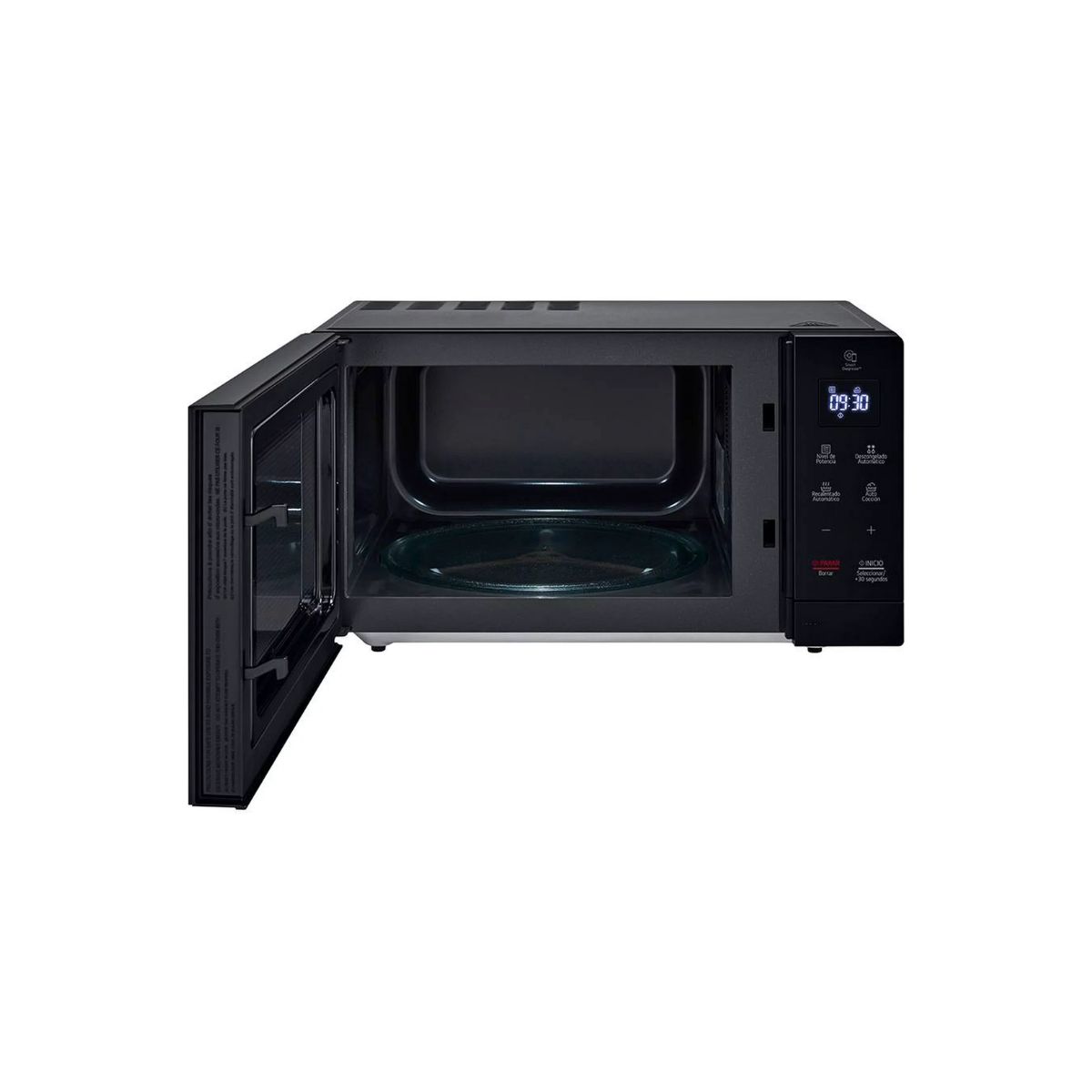 Foto 3 pulgar | Horno de Microondas LG MS3032JAS Negro 1.1 Pies