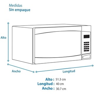 Foto 4 | Horno de Microondas Panasonic 1.1 Pies Cubicos 1000 w