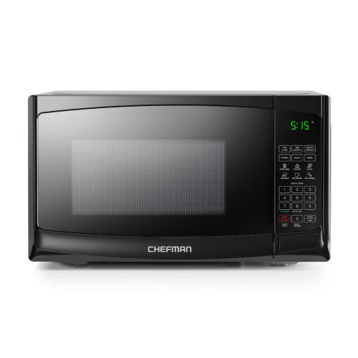 Foto 1 | Horno de Microondas Chefman RJ55-7-MX Negro 0.7 Pies Cúbicos