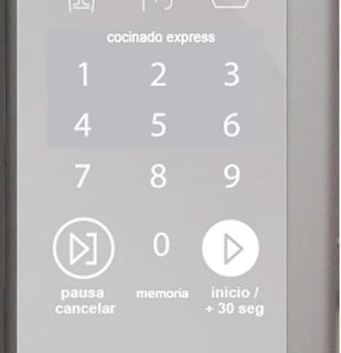 Foto 3 | Horno Microondas Mabe Hmm70sej 0.7 P3 120v Gris Función Eco