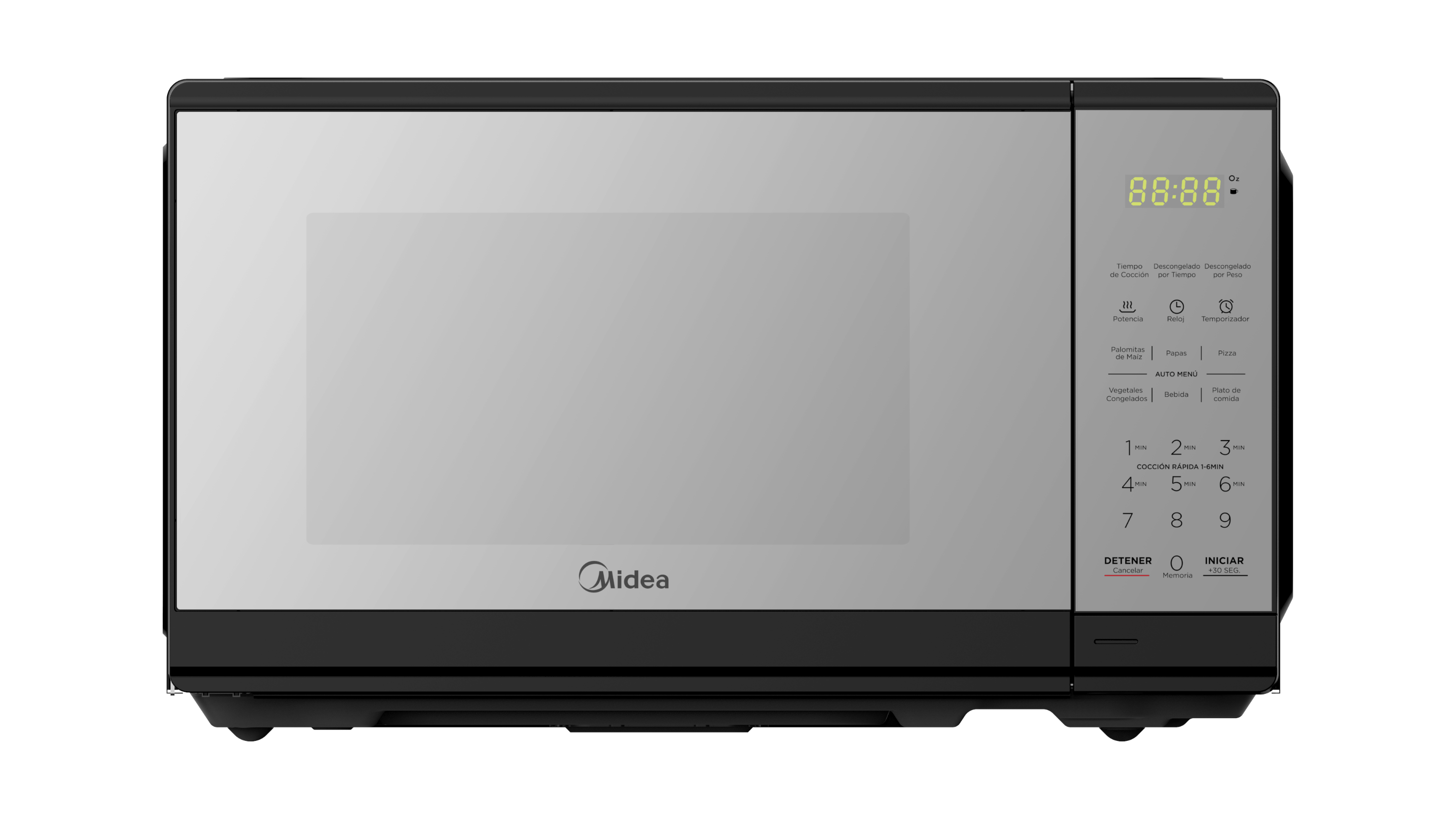 Horno de Microondas Midea MMDF07S2MB Negro