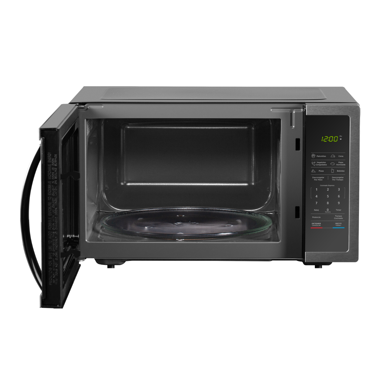 Foto 5 | Horno de Microondas Midea 1.6 Pies Cúbicos 45L Acero Inoxidable Puerta Espejo