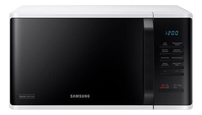 Foto 1 | Microondas Samsung Ms23k3513aw/ax 0.8 Pies Blanco