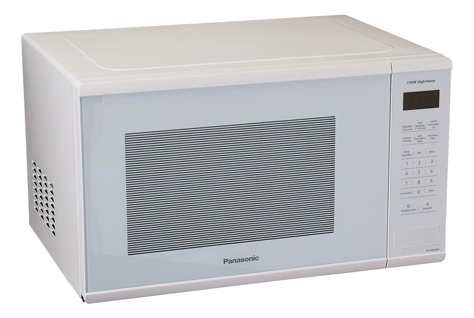 Horno de Microondas Panasonic Nn-sb636wruh 1.3" Grill Blanco