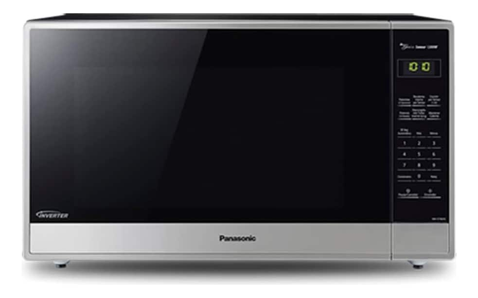 Microondas Panasonic Microwave 2.2 Pies Plata $8,299