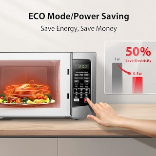 Foto 2 | Horno Microondas Toshiba Em131a5c-ss 1.2 Pies Cúbicos 1100w Plateado - Venta Internacional
