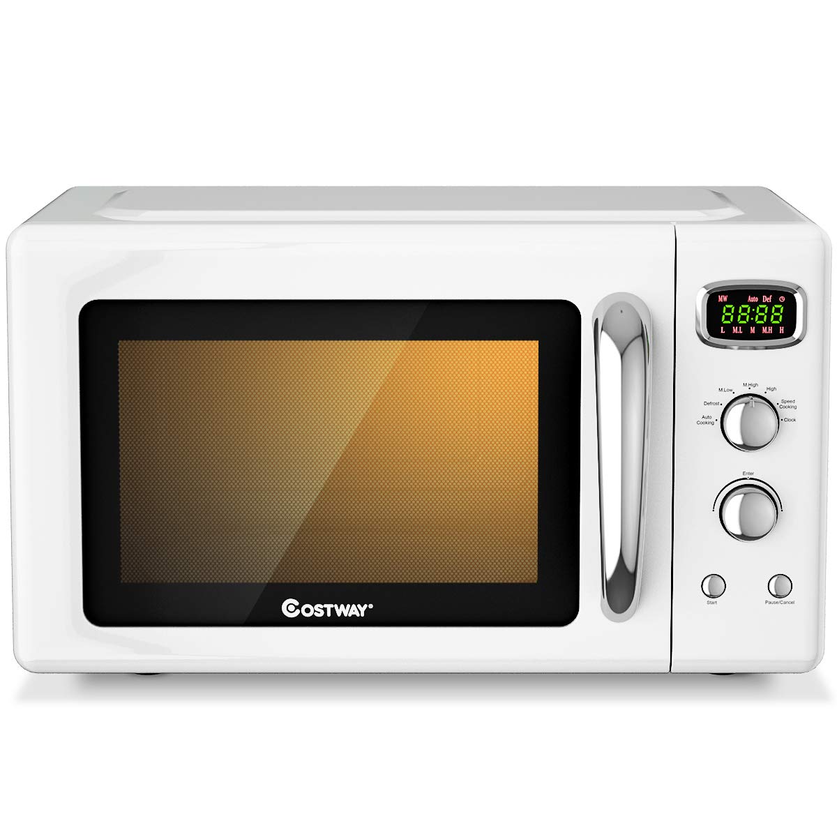 Foto 1 | Horno de Microondas Costway Blanco
