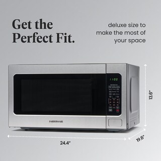 Foto 4 | Horno Microondas Farberware de 2.2 Pies Cúbicos Y 1100 W Con Sensor Inteligente - Venta Internacional