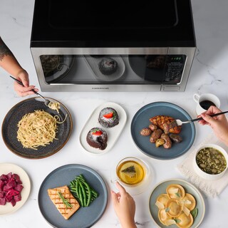 Foto 6 | Horno Microondas Farberware de 2.2 Pies Cúbicos Y 1100 W Con Sensor Inteligente - Venta Internacional