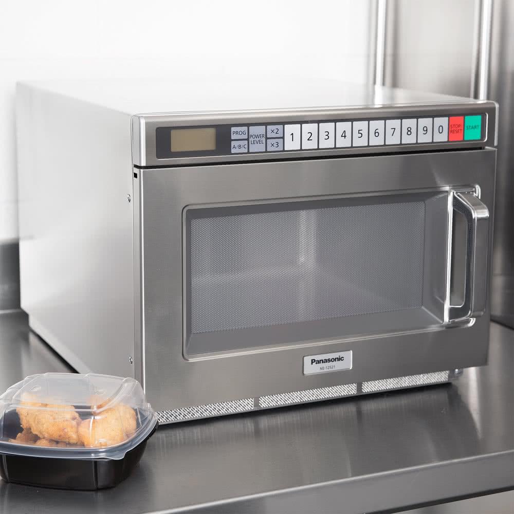 Foto 3 pulgar | Microondas Industrial Panasonic Ne-12521 6'' 18l Acero Inox