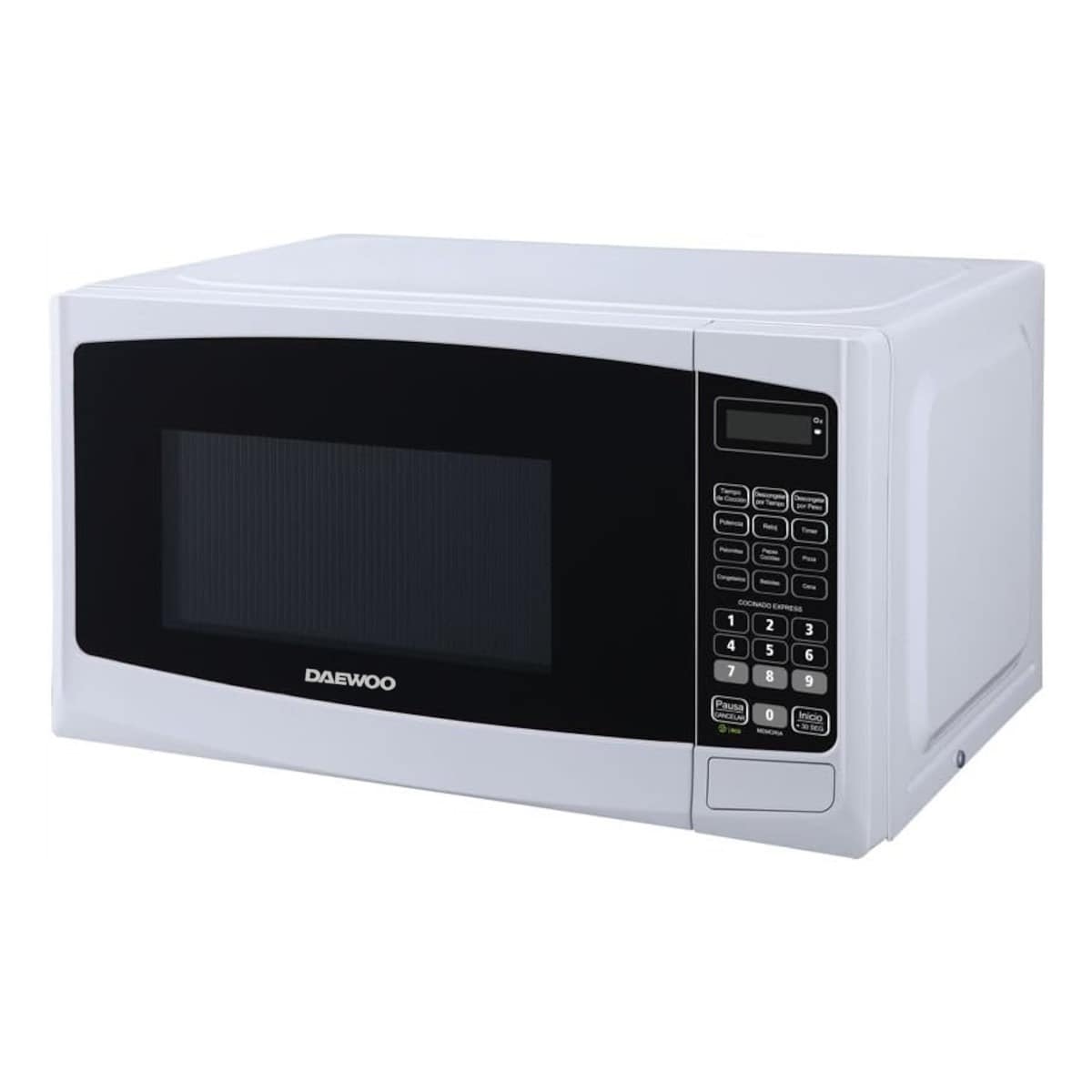 Horno Microondas Daewoo 0.7p3 700w Descongelación Blanco $1,699