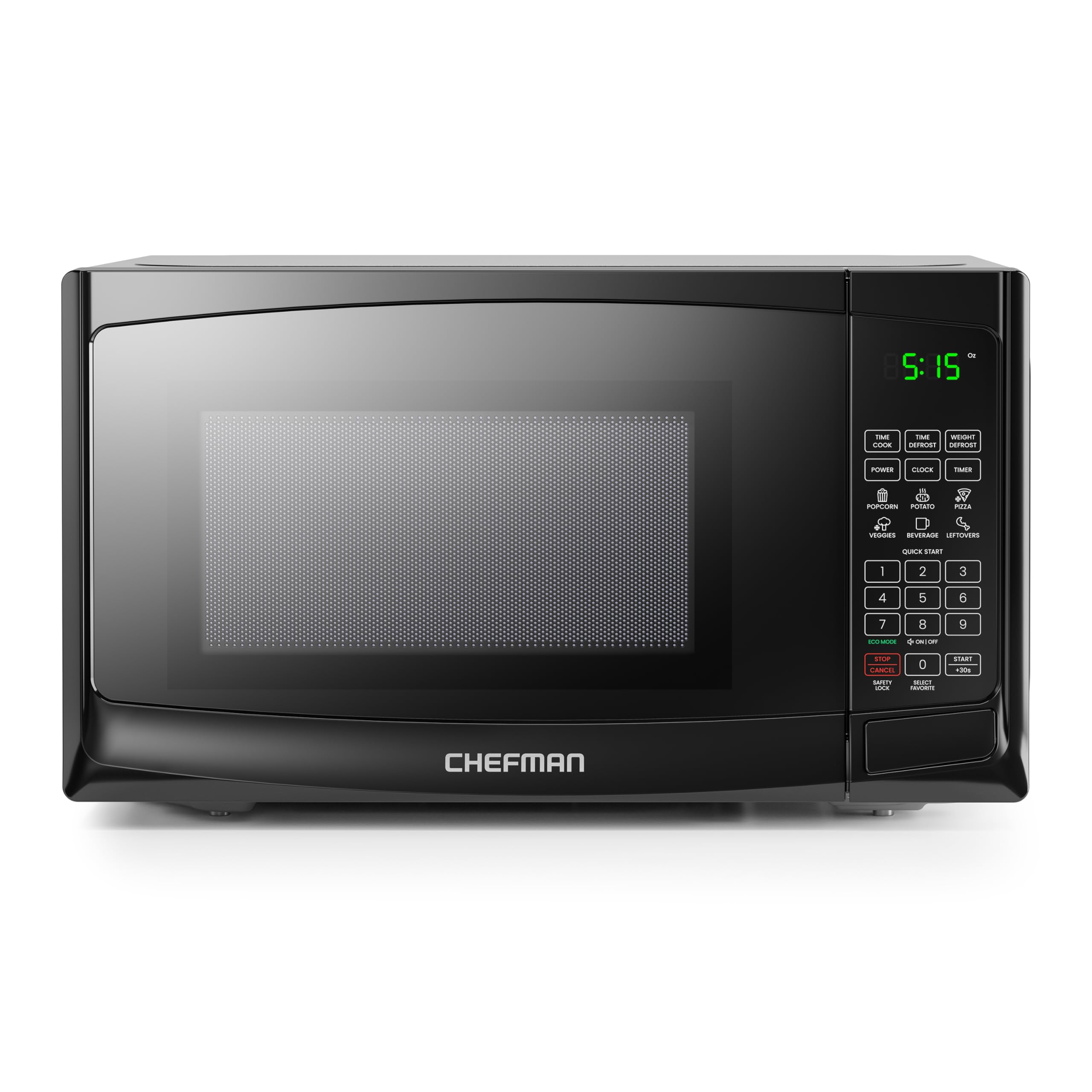 Horno Microondas Chefman Encimera 0.9 Pies Cúbicos 900 W Digital - Venta Internacional