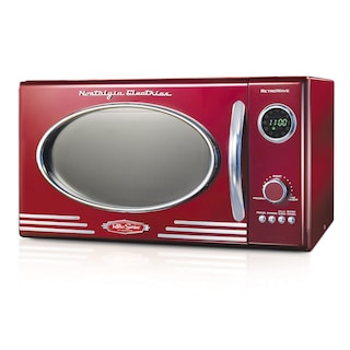 Foto 1 | Horno Microondas Nostalgia Retro 800 W 0.9 L Con 12 Juegos De Cocina - Venta Internacional.