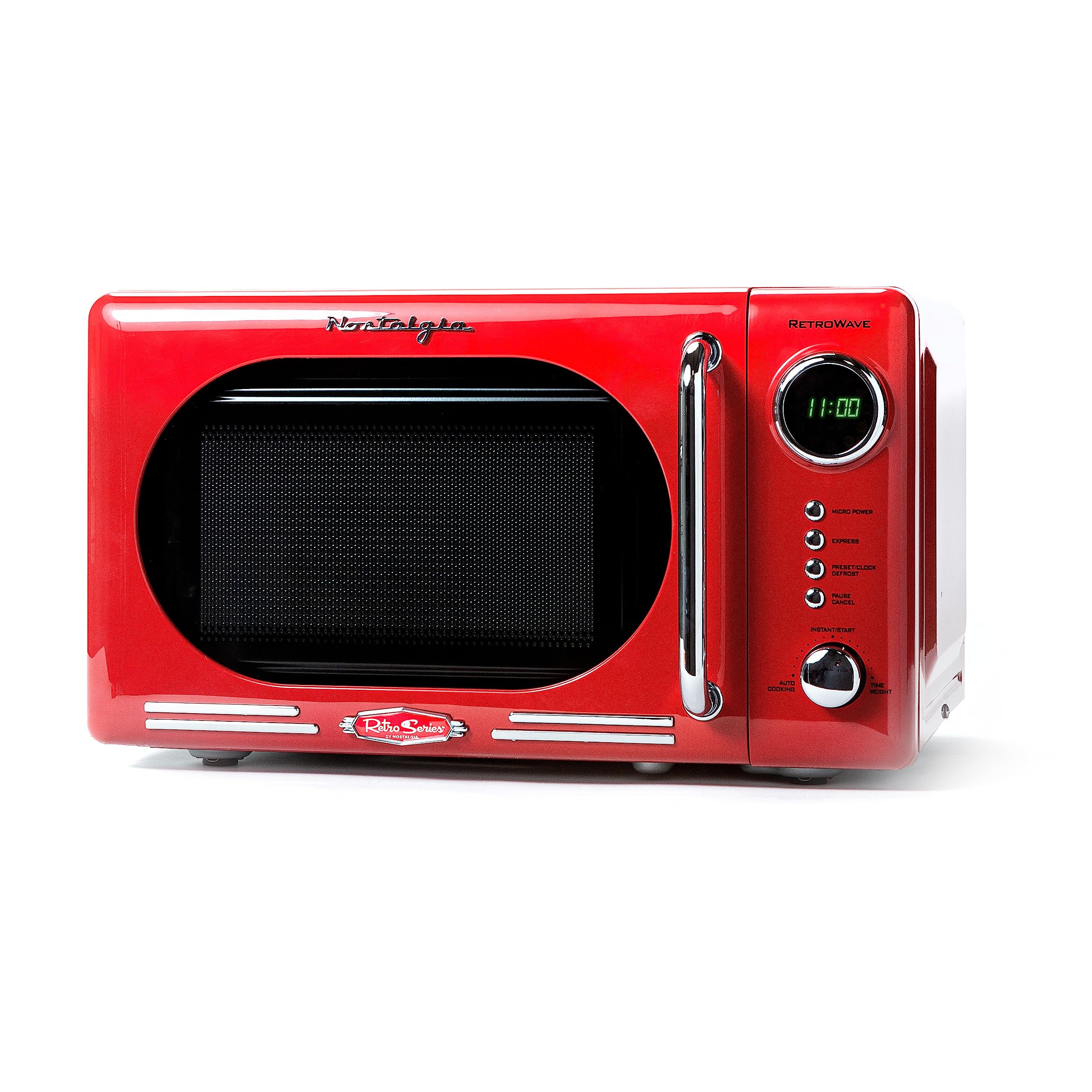 Foto 2 pulgar | Horno Microondas Nostalgia Rojo Retro 0.7 Cu. Ft. 700 W  - Venta Internacional