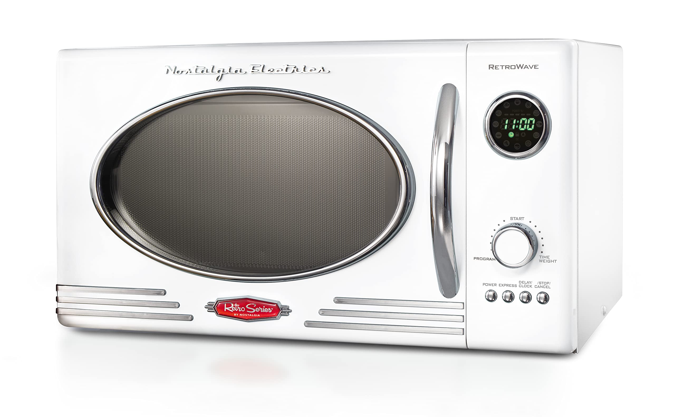 Horno de Microondas Nostalgia Blanco Retro - Venta Internacional