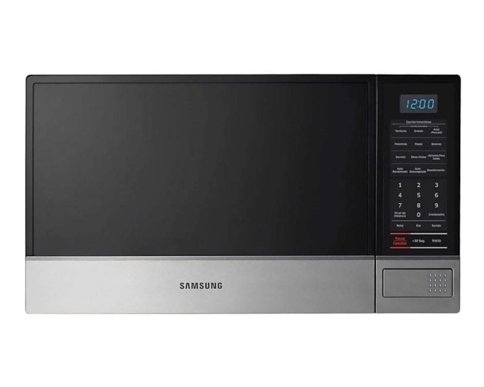 Foto 1 | Microondas Samsung Negro Y Acero Inoxidable 32l 120v
