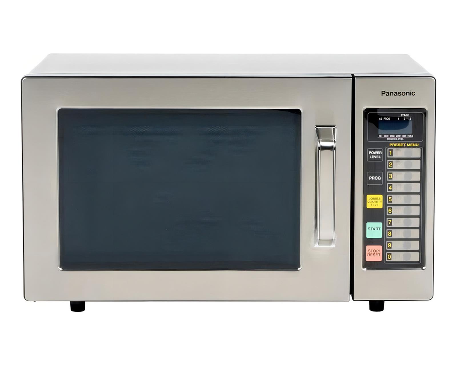 Horno Microondas Industrial Panasonic Plata