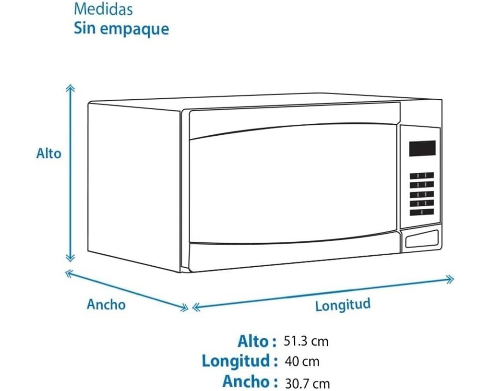 Foto 5 pulgar | Horno de Microondas Nn-sb56lsruh Panasonic 1.1. Pies Cúbicos