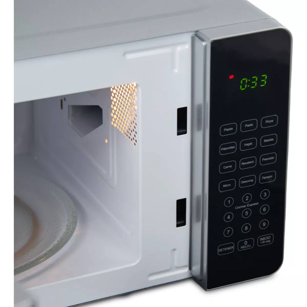 Foto 5 | Microondas Shtark 7 Pies 20 Lts Acero Inox Espejo 120v