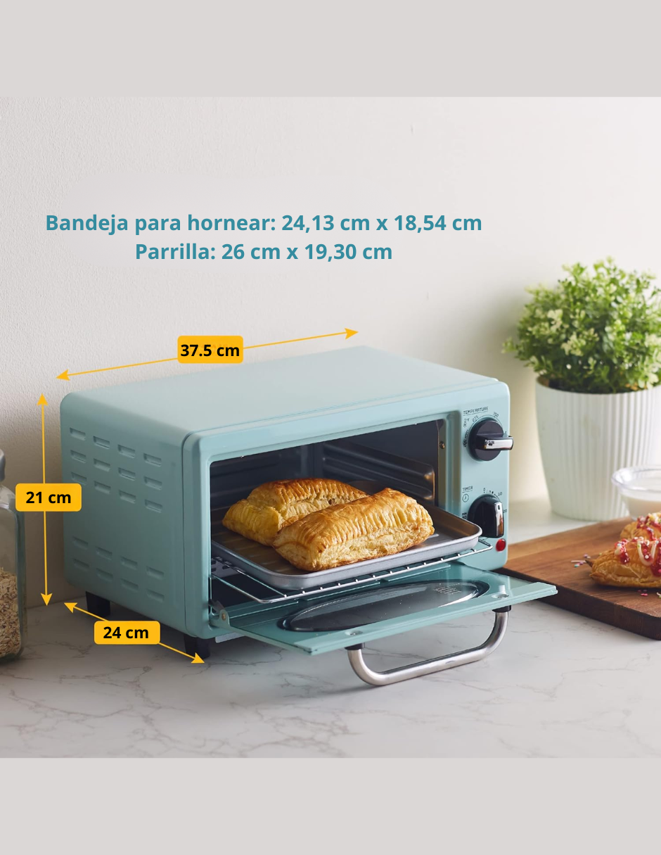 Foto 4 pulgar | Elite Gourmet By Maximatic Americana Collection Eto147m Diner 50’s Retro