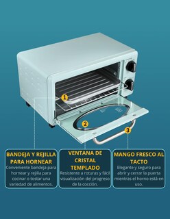 Foto 5 | Elite Gourmet By Maximatic Americana Collection Eto147m Diner 50’s Retro