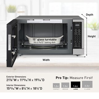Foto 5 | Horno Microondas Panasonic Nn-sn76ls Inverter 1.6 Pies Cúbicos 1250 W - Venta Internacional