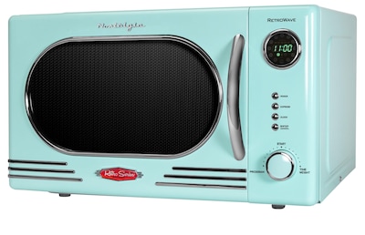 Foto 1 | Horno de Microondas Nostalgia NRMO11AQ6A 1.1 Pies Cúbicos 1000 W Aqua - Venta Internacional