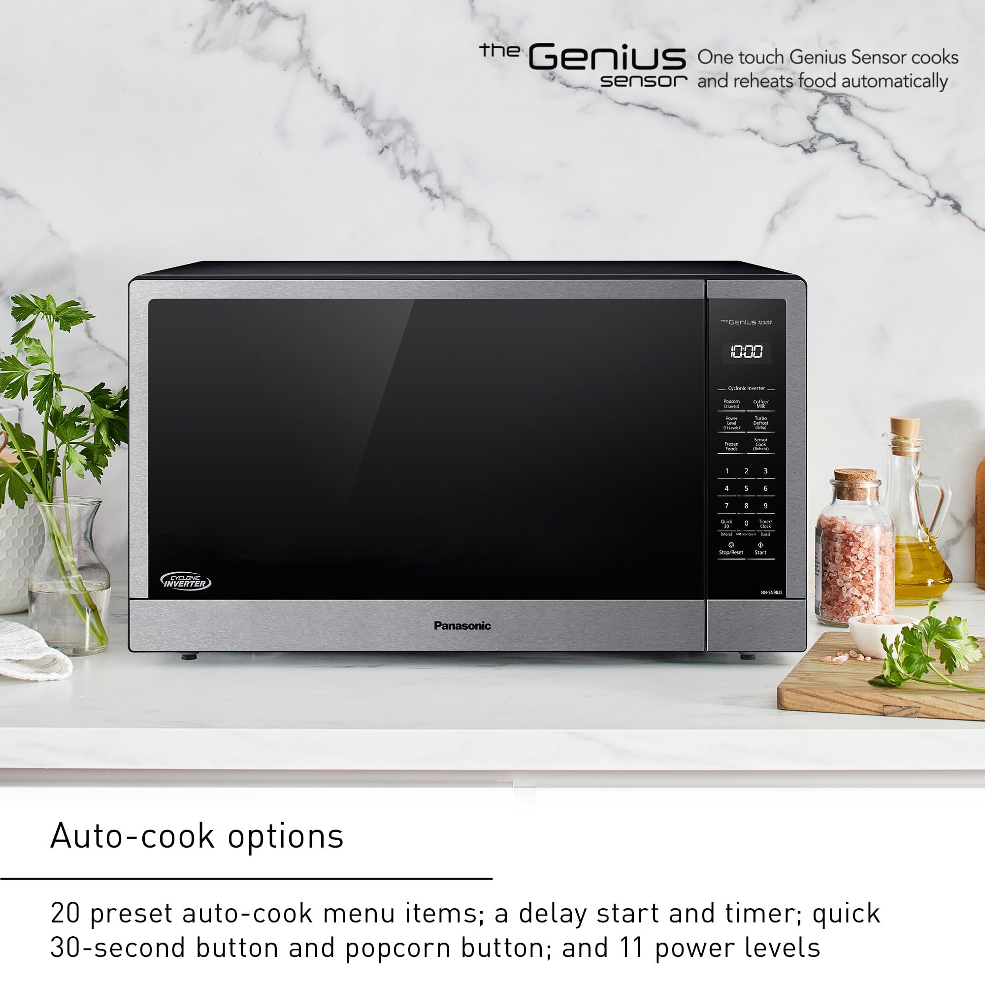 Foto 5 | Horno Microondas Panasonic Nn-sn98js 2.2 Pies Cúbicos - Venta Internacional