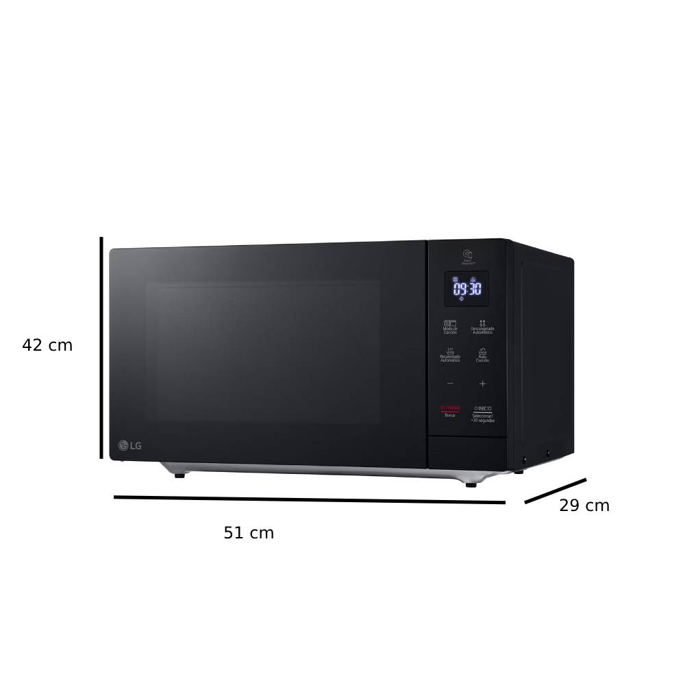 Foto 5 pulgar | Horno Microondas LG Mh7032jas 1.1 Pies Negro