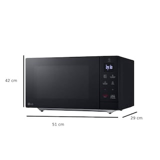 Foto 4 | Horno Microondas LG Mh7032jas 1.1 Pies Negro