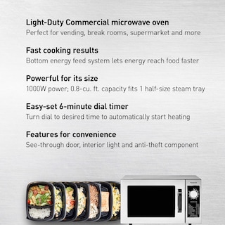 Foto 2 | Horno Microondas Panasonic Ne-1025f 0.8 Pies Cúbicos 1000 W Plateado - Venta Internacional
