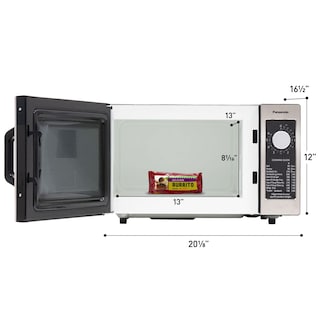 Foto 6 | Horno Microondas Panasonic Ne-1025f 0.8 Pies Cúbicos 1000 W Plateado - Venta Internacional